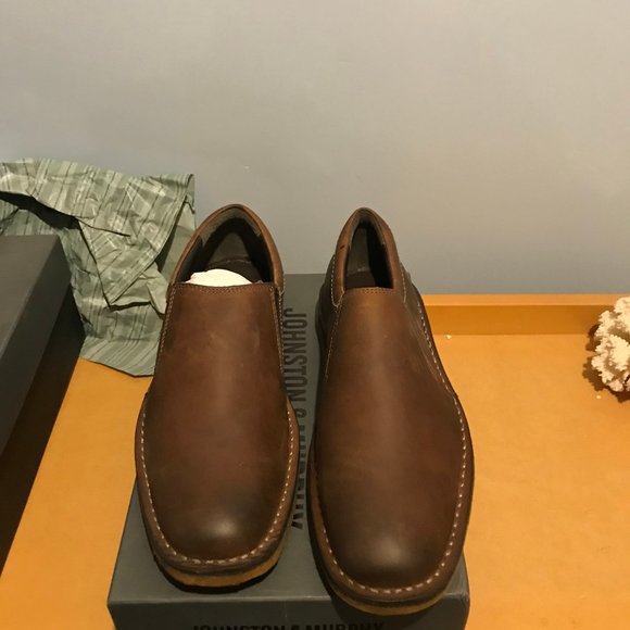 Johnston & Murphy Brown Leather Loafers - Picture 2 of 4